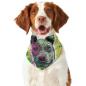 Preview: Hunde Bandana, Halstuch für Hunde, mit buntem Hundemotiv Motte4
